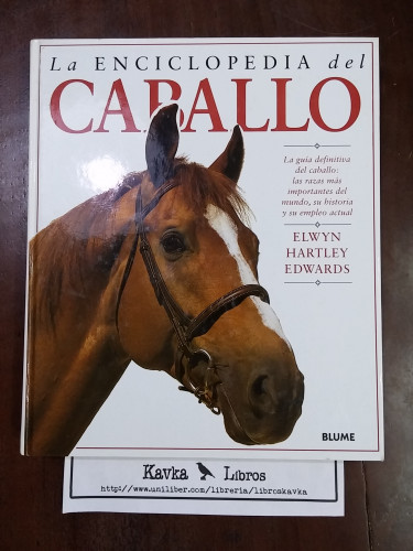 Portada del libro de La enciclopedia del caballo