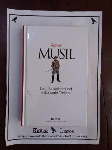 Portada del libro de Las tribulaciones del estudiante Törless