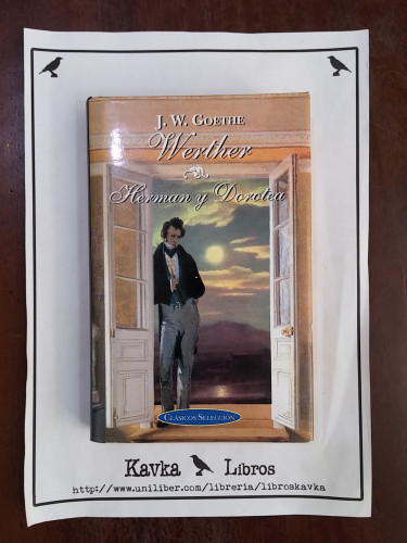 Portada del libro de Werther. Herman y Dorotea