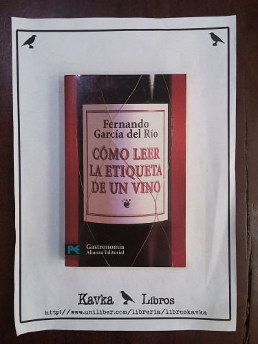 Portada del libro de Cómo leer la etiqueta de un vino