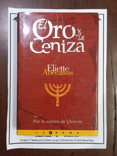 Portada del libro de El oro y la ceniza