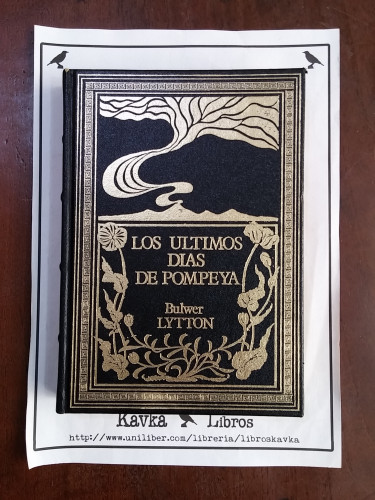 Portada del libro de Los últimos días de Pompeya