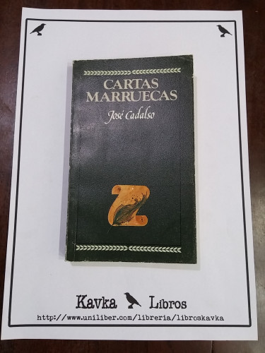 Portada del libro de Cartas marruecas