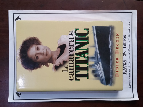 Portada del libro de La camarera del Titanic