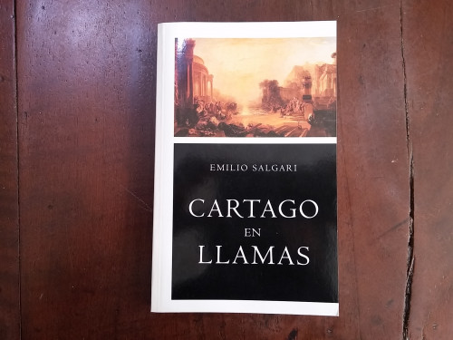 Portada del libro de Cartago en llamas