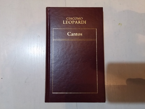 Portada del libro de Cantos