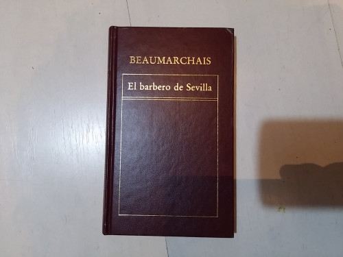 Portada del libro de El barbero de Sevilla