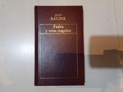 Portada del libro de Fedra y otras tragedias