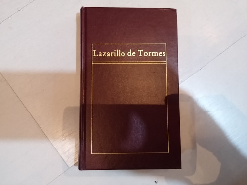 Portada del libro de Lazarillo de Tormes