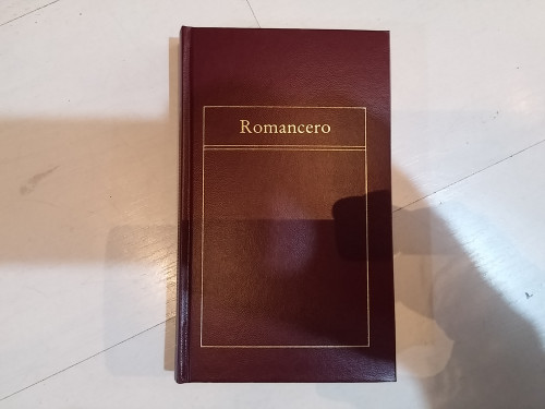 Portada del libro de Romancero