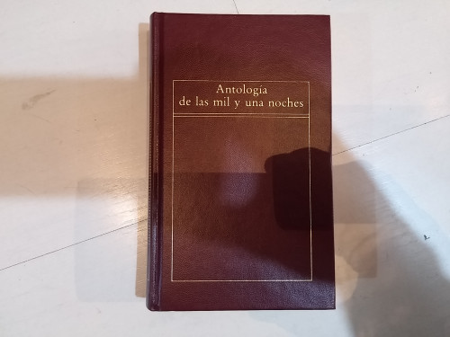 Portada del libro de Antología de las mil y una noches