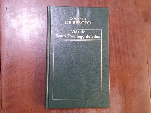 Portada del libro Vida de Santo Domingo de Silos