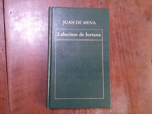 Portada del libro de Laberinto de fortuna