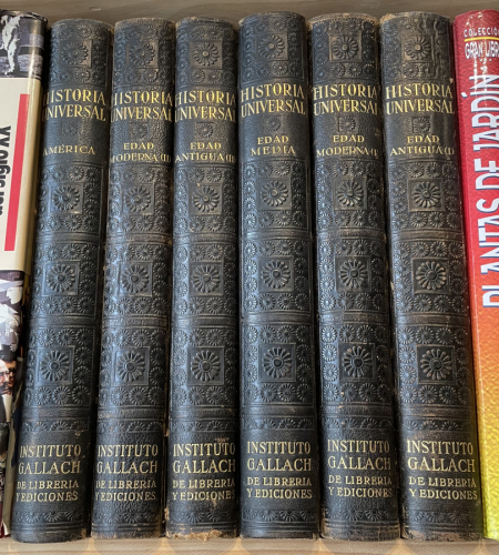 Portada del libro de Historia Universal. Novísimo estudio de la Humanidad (6 vol)