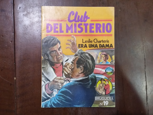 Portada del libro de Club del Misterio nº 19. Era una dama