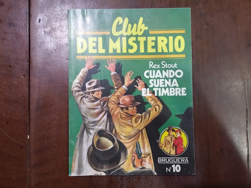 Portada del libro de Club del Misterio nº 10. Cuando suena el timbre