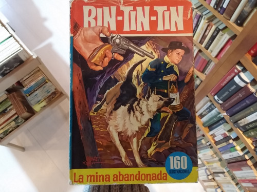 Portada del libro de Rin-Tin-Tin en la mina abandonada