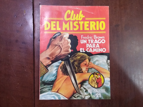 Portada del libro de Club del Misterio nº 21. Un trago para el camino