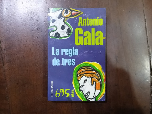 Portada del libro de La regla de tres