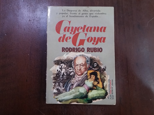 Portada del libro de Cayetana de Goya