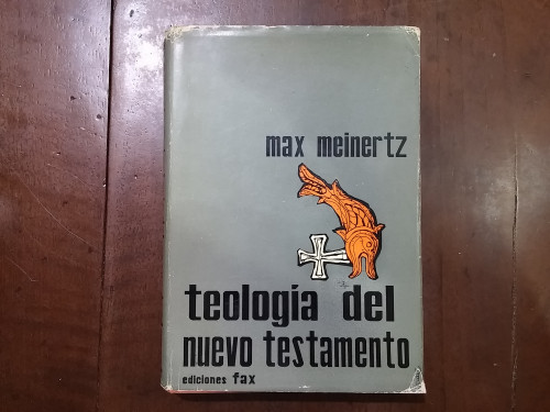 Portada del libro de Teología del Nuevo Testamento