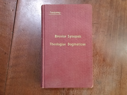 Portada del libro Brevior Synopsis Theologiae Dogmaticae