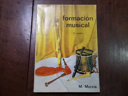 Portada del libro Formación musical. 2º curso