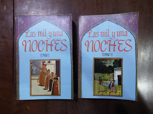 Portada del libro de Las mil y una noches (2 vol)