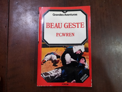Portada del libro de Beau Geste