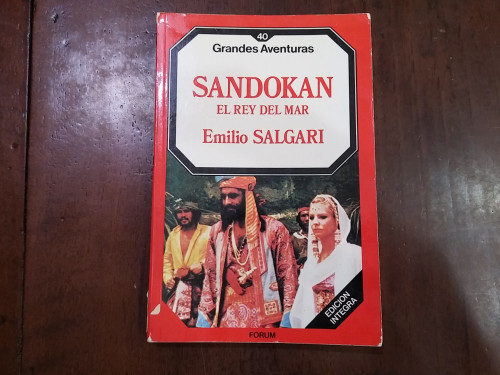 Portada del libro de Sandokan. El rey del mar nº 40