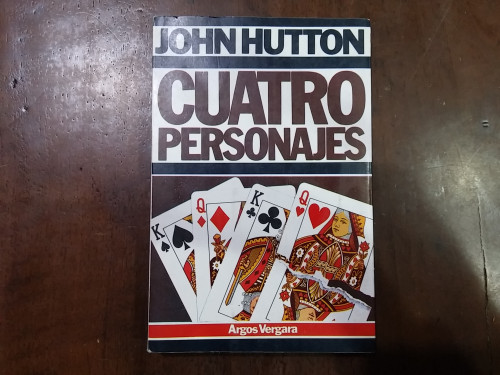 Portada del libro de Cuatro personajes