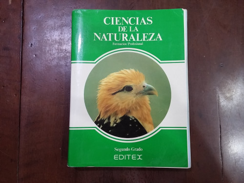 Portada del libro de Ciencias de la naturaleza. Formación profesional. Segundo grado