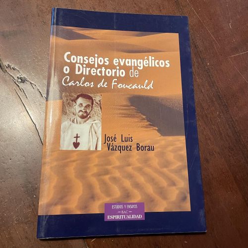 Portada del libro de Consejos evangélicos o Directorio de
