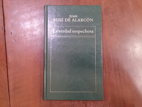 Portada del libro de La verdad sospechosa