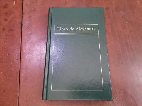 Portada del libro de Libro de Alexandre