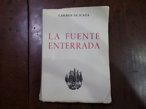 Portada del libro de La fuente enterrada