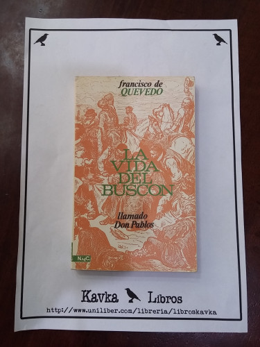 Portada del libro de La vida del buscón