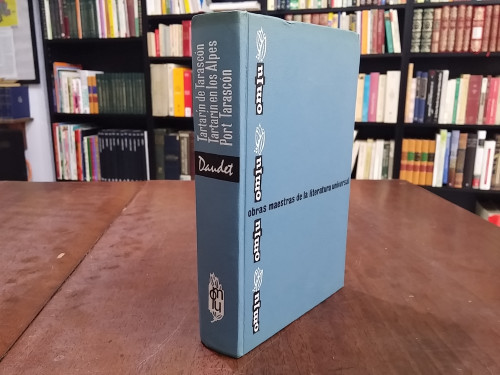Portada del libro de Tartarín de Tarascón / Tartarín de los Alpes / Port Tarascón