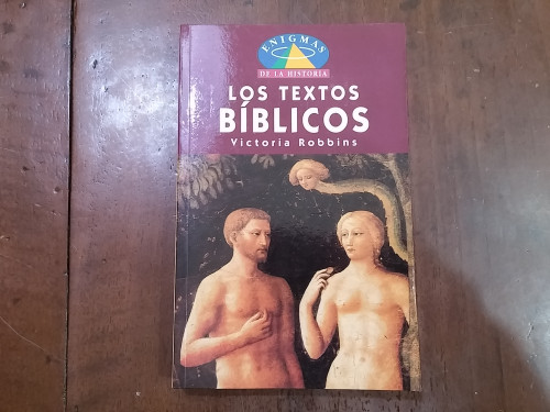 Portada del libro de Los textos bíblicos