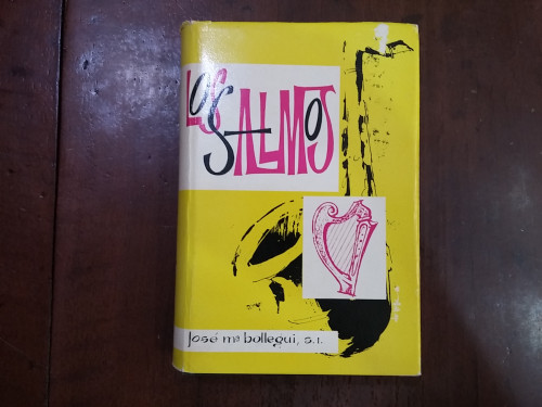 Portada del libro de Los salmos. Oraciones inventadas por Dios para los hombres