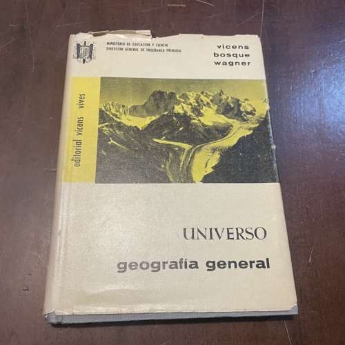 Portada del libro de Geografía general