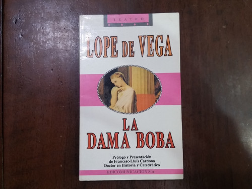 Portada del libro de La dama boba