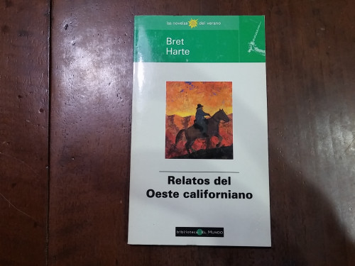 Portada del libro de Relatos del oeste californiano