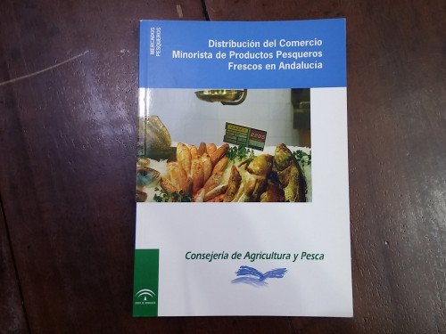 Portada del libro Distribución del Comercio Minorista de Productos Pesqueros Frescos en Andalucía
