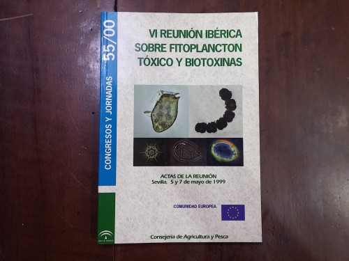 Portada del libro de VI Reunión ibérica sobre fitoplancton tóxico y biotoxinas