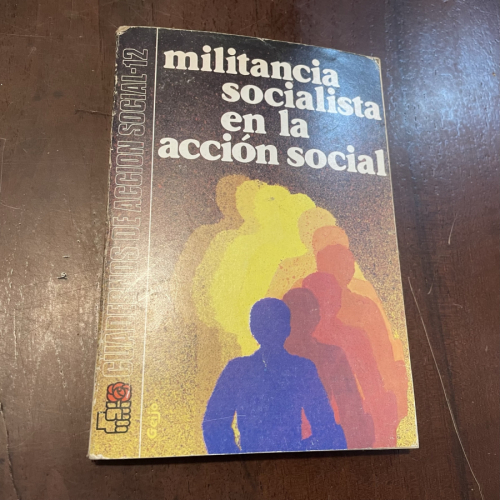 Portada del libro de Militancia socialista en la acción social