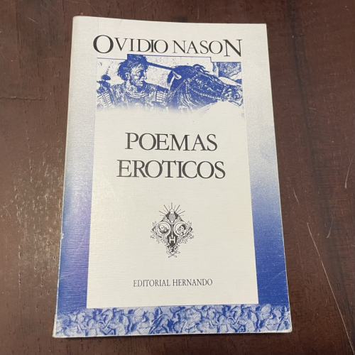 Portada del libro de Poemas eróticos