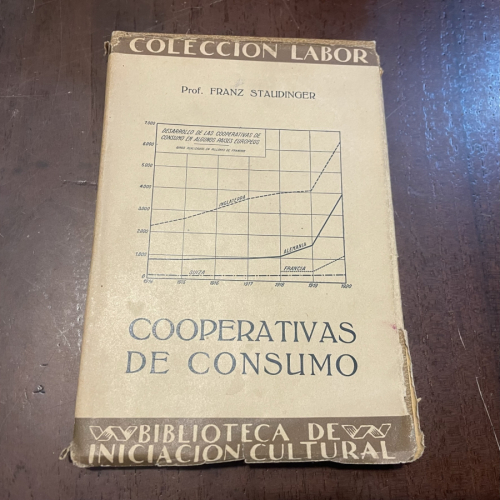 Portada del libro de Cooperativas de consumo