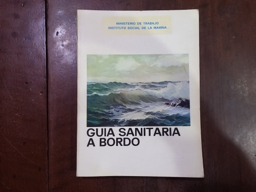 Portada del libro de Guía sanitaria a bordo