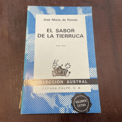 Portada del libro de El sabor de la tierruca